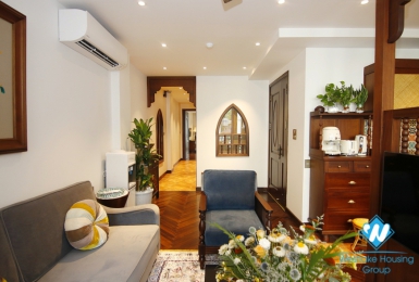 Japanese style apartment for rent in Hoan Kiem District 